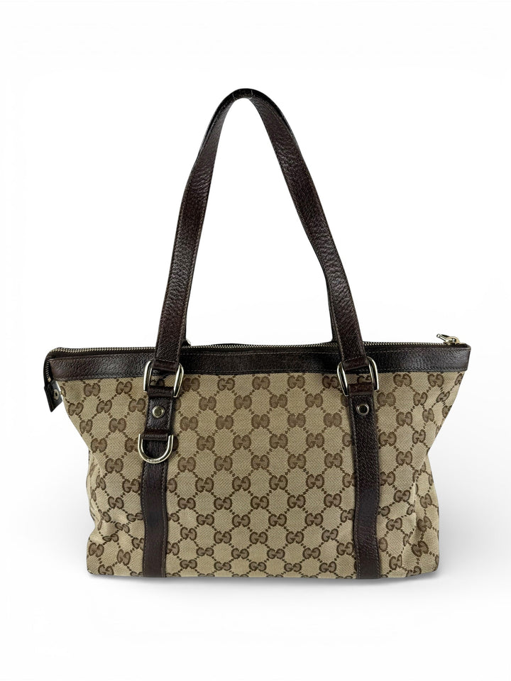 Vintage 90s Gucci Monogram Abbey Handbag