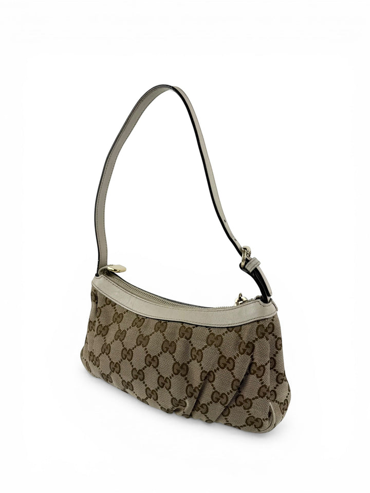 Vintage 90s Gucci GG Monogram Mini Shoulder Bag