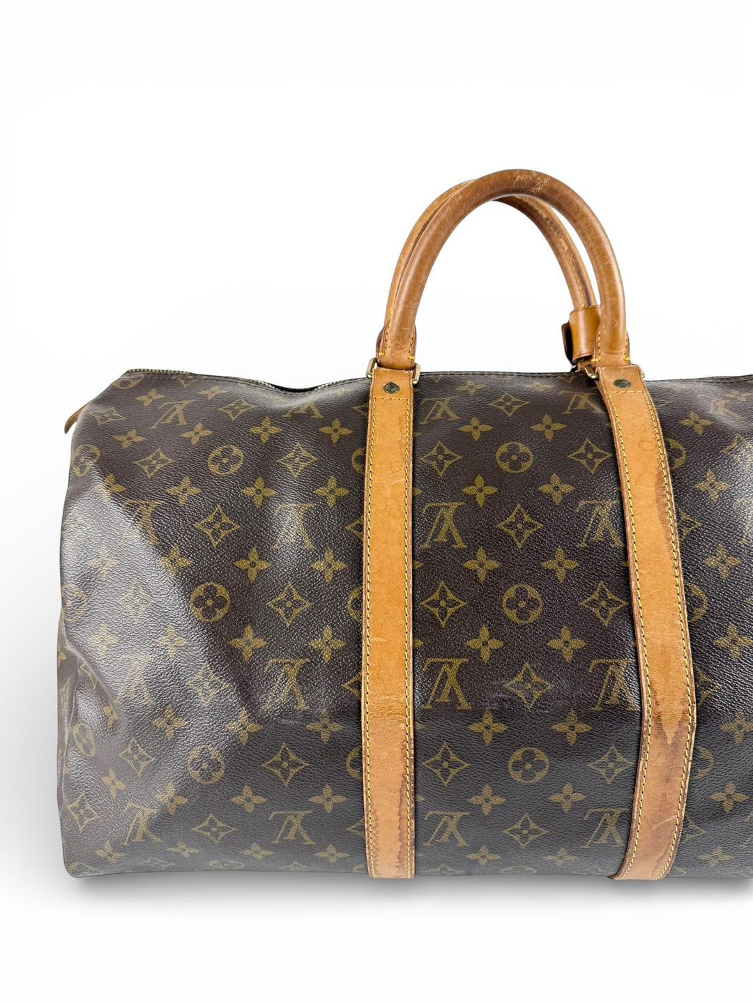 Vintage 1994 Louis Vuitton Keepall 50 Duffle Handbag