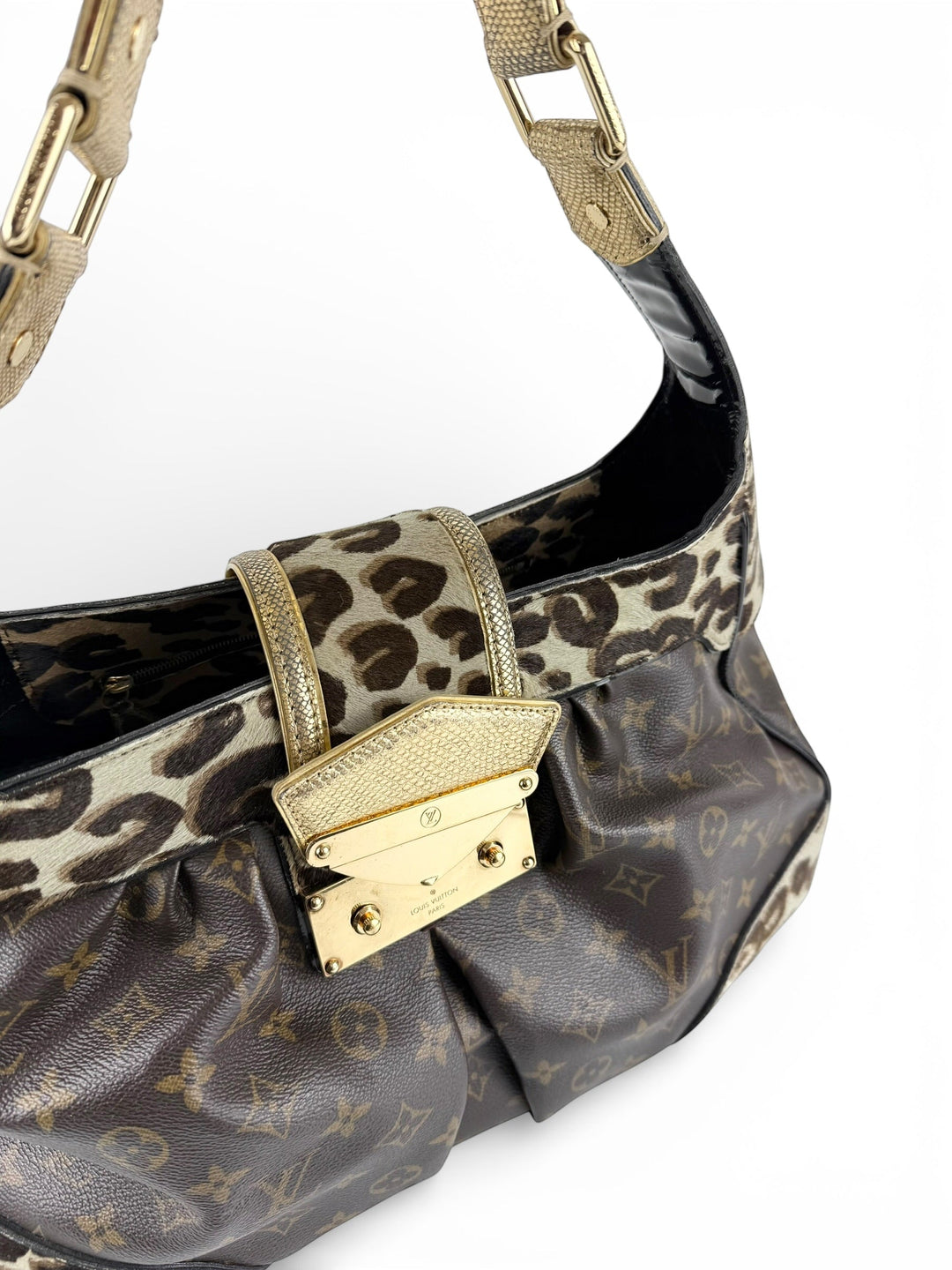 Vintage 2006 Louis Vuitton Leopard Polly Handbag (Limited Edition S/S)
