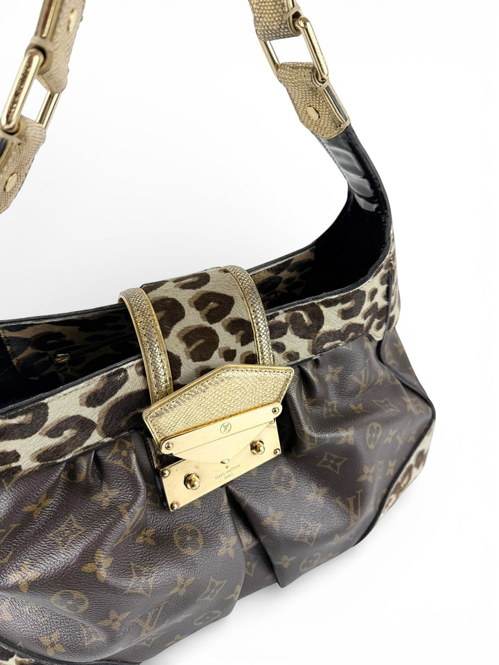 Vintage 2006 Louis Vuitton Leopard Polly Handbag (Limited Edition S/S)