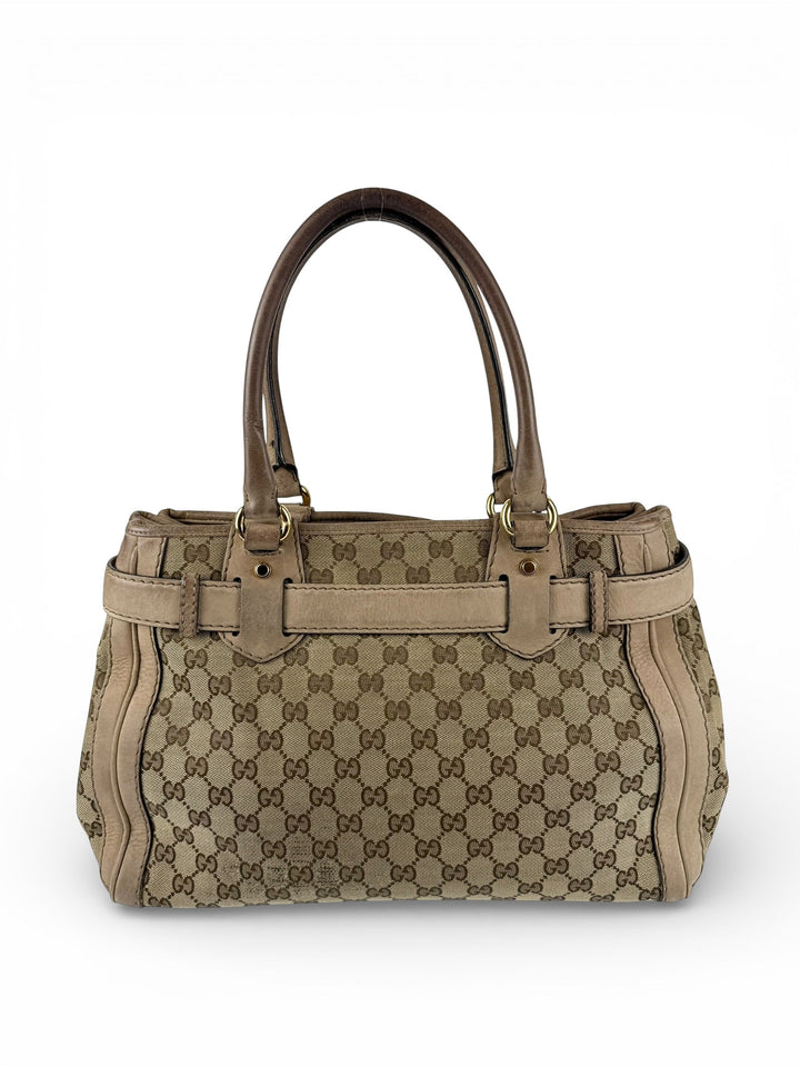 2011 Gucci GG Monogram Running Tote Bag