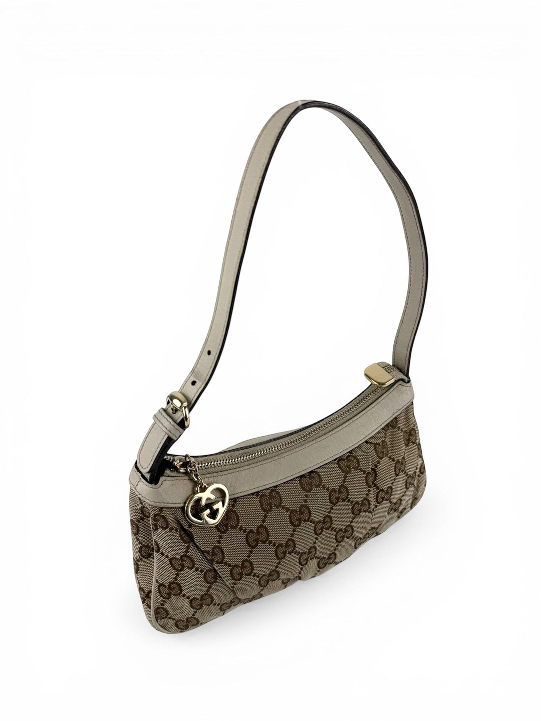 Vintage 90s Gucci GG Monogram Mini Shoulder Bag