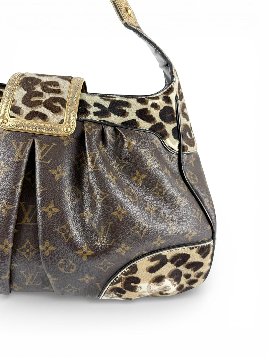 Vintage 2006 Louis Vuitton Leopard Polly Handbag (Limited Edition S/S)