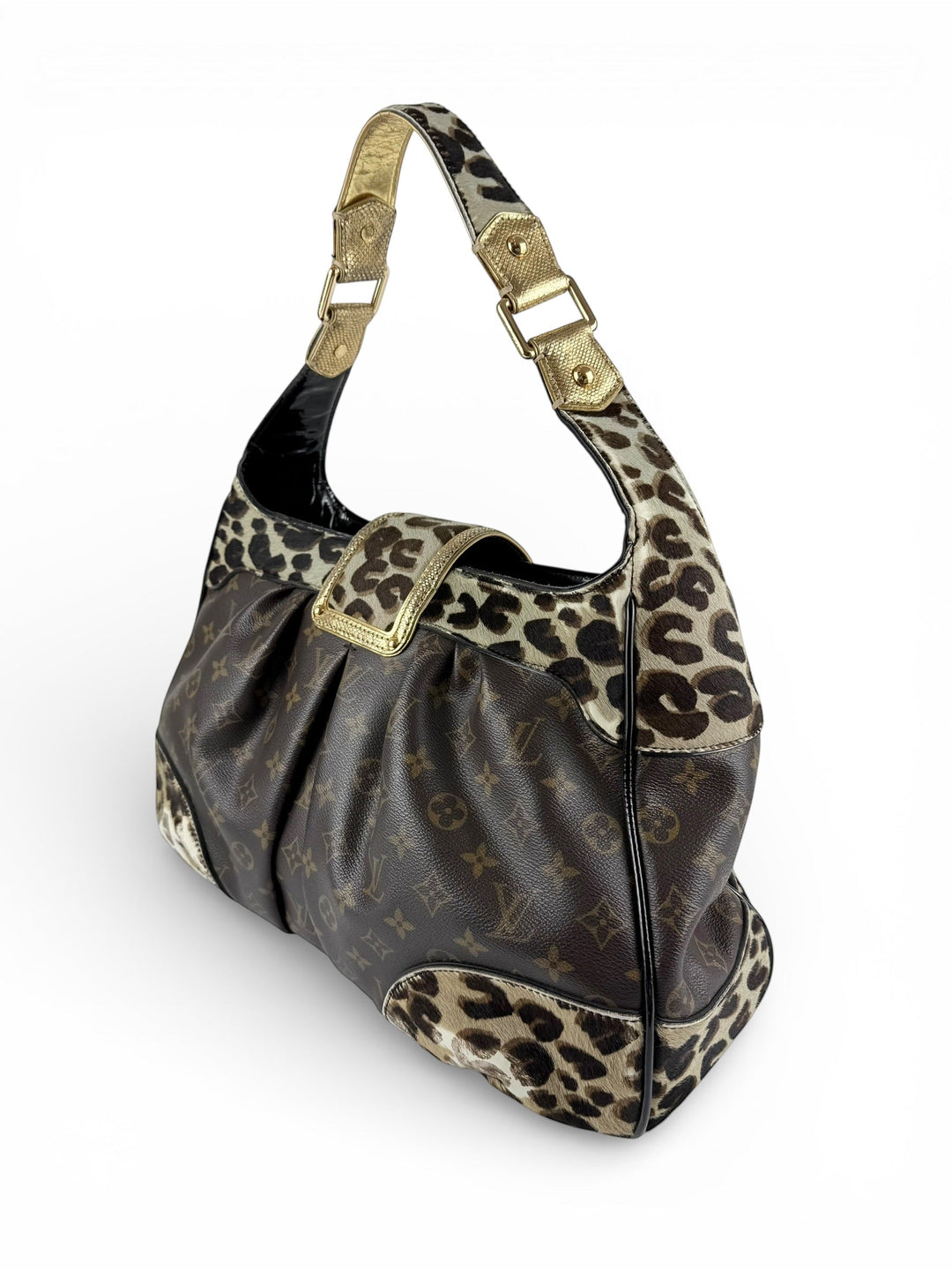 Vintage 2006 Louis Vuitton Leopard Polly Handbag (Limited Edition S/S)