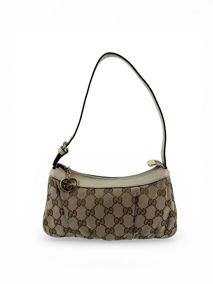Vintage 90s Gucci GG Monogram Mini Shoulder Bag