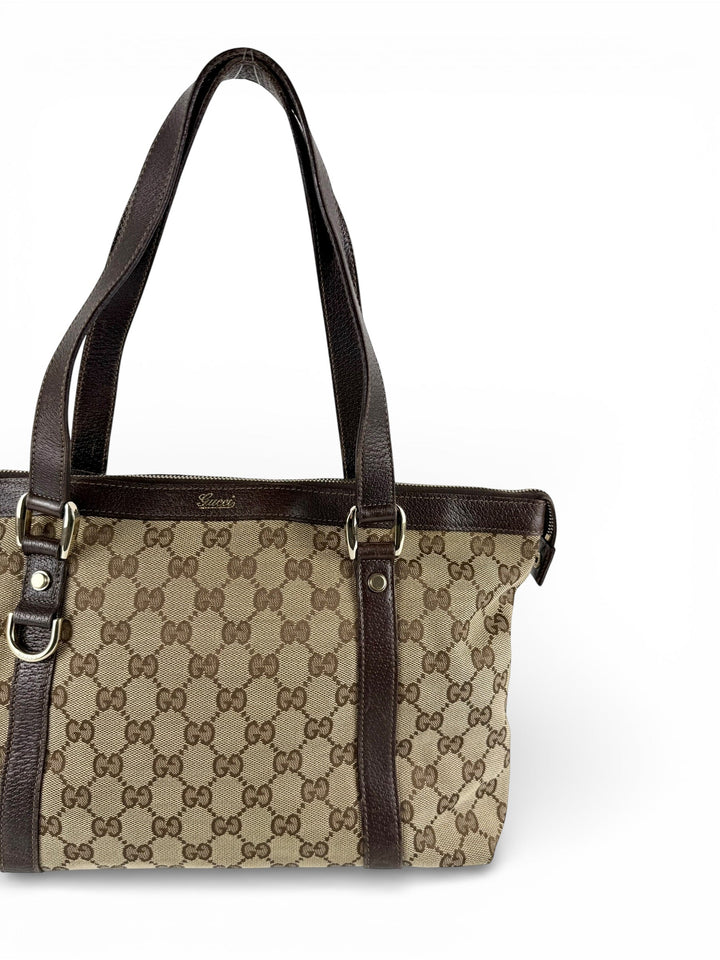 Vintage 90s Gucci Monogram Abbey Handbag