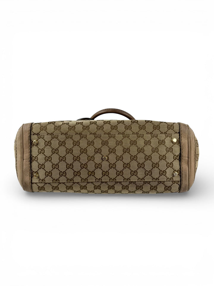 2011 Gucci GG Monogram Running Tote Bag