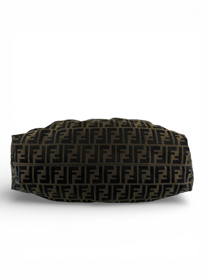 Vintage 90s Fendi Zucca Large Chef Handbag