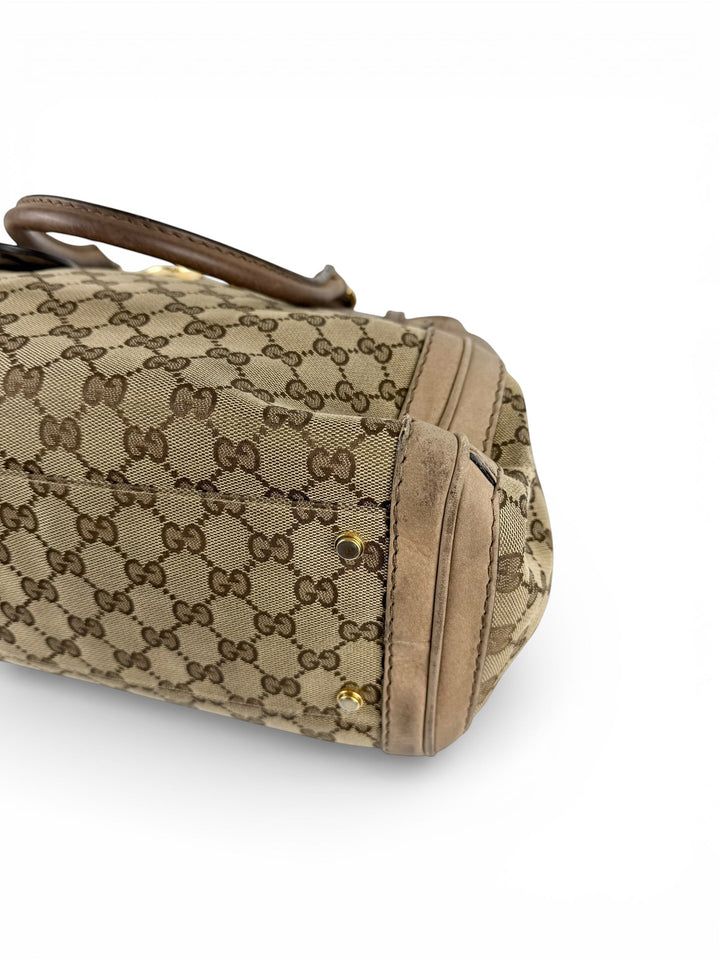 2011 Gucci GG Monogram Running Tote Bag