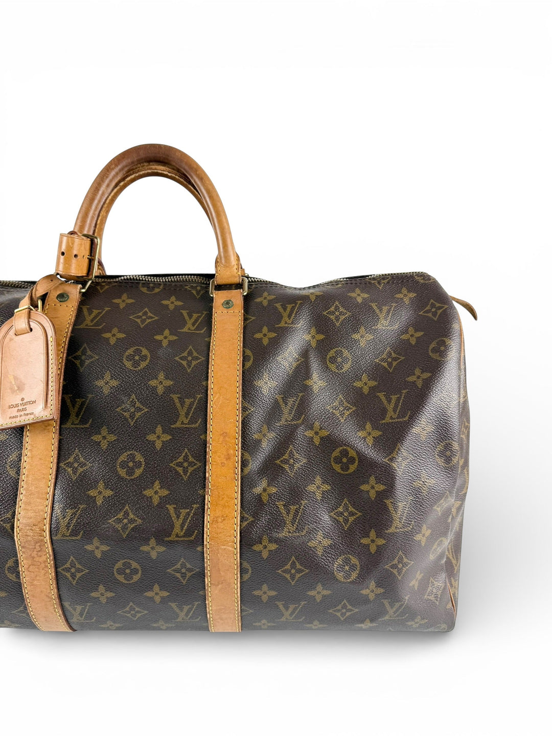 Vintage 1994 Louis Vuitton Keepall 50 Duffle Handbag