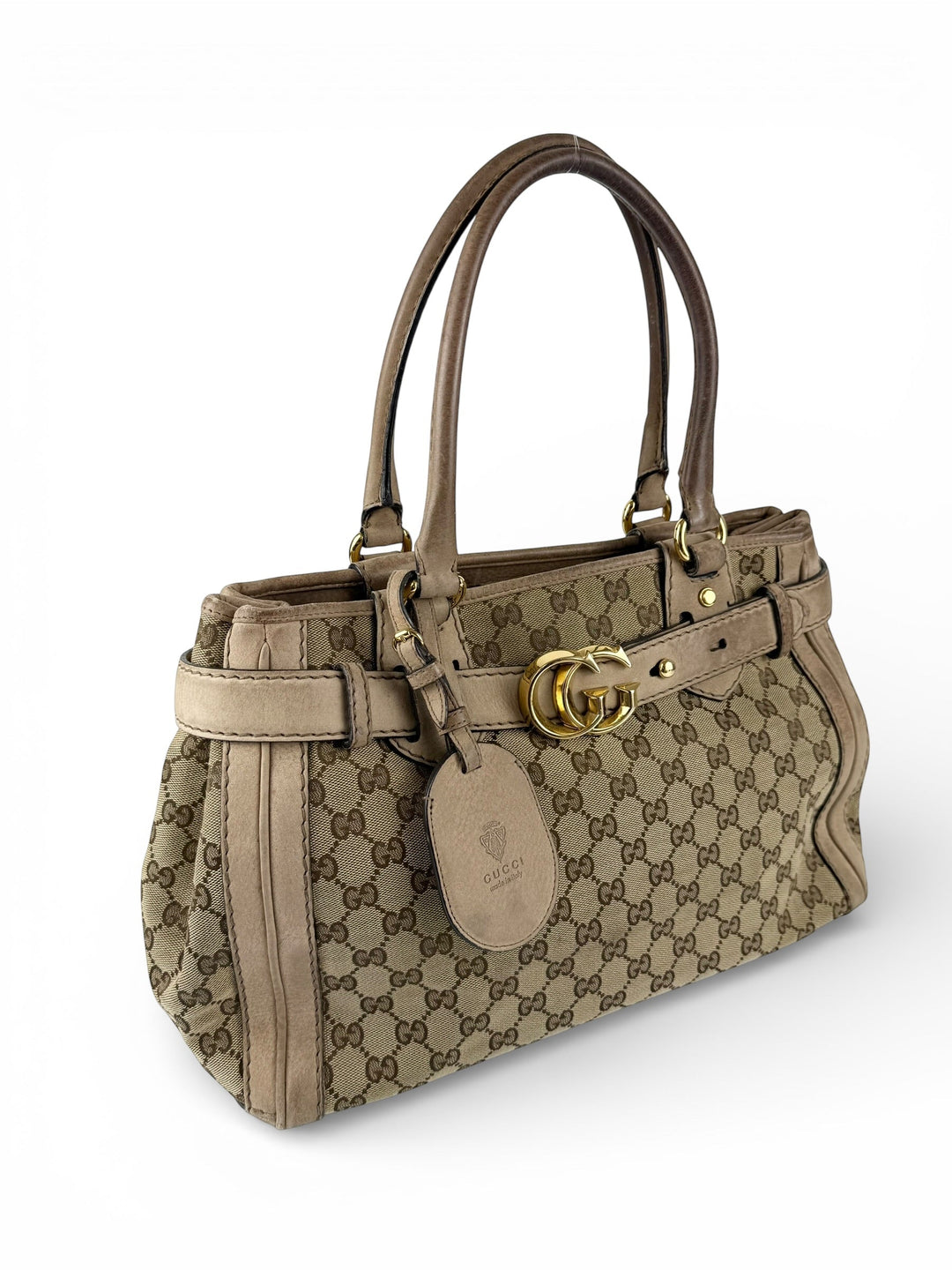 2011 Gucci GG Monogram Running Tote Bag