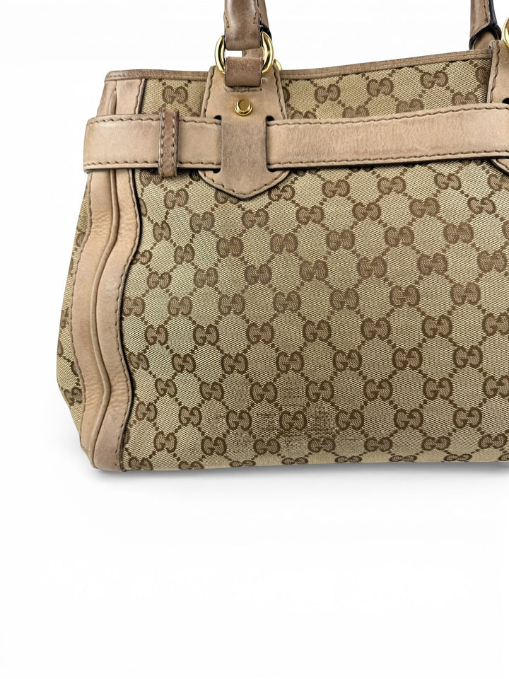 2011 Gucci GG Monogram Running Tote Bag
