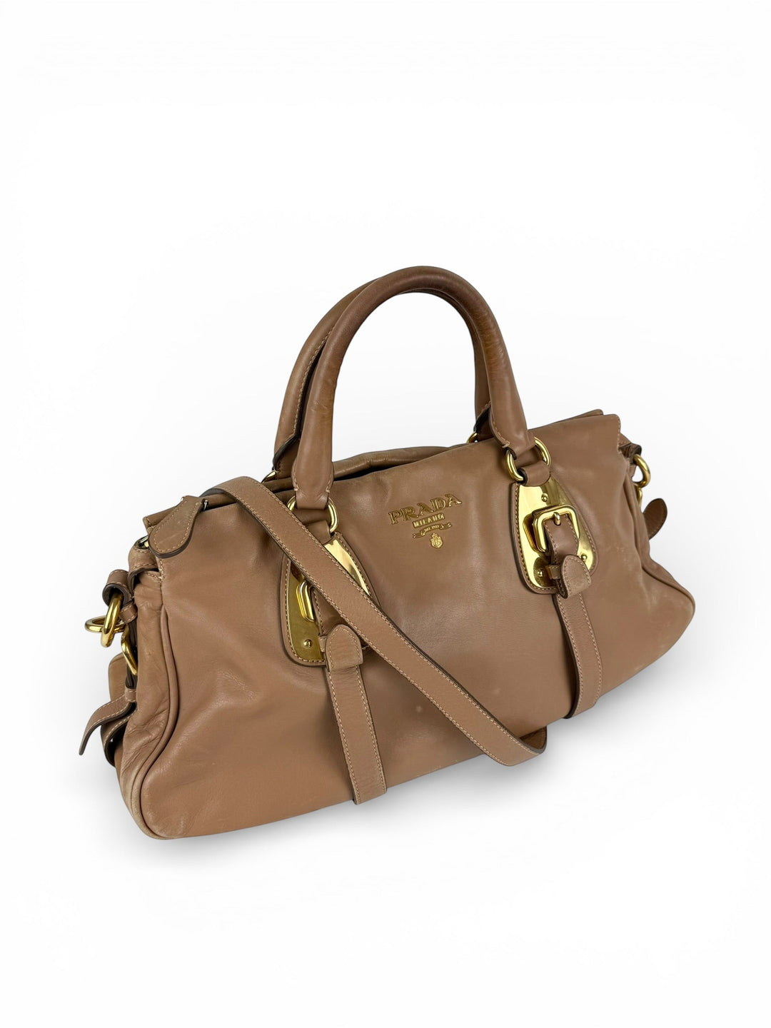 2010s Prada Nappa Leather 2Way Handbag