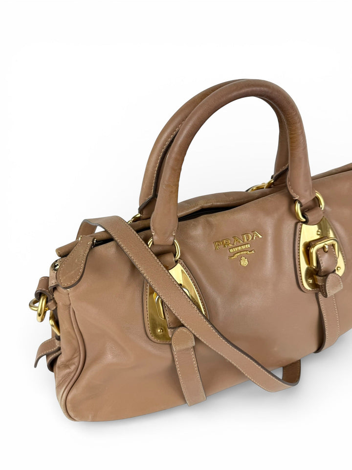 2010s Prada Nappa Leather 2Way Handbag