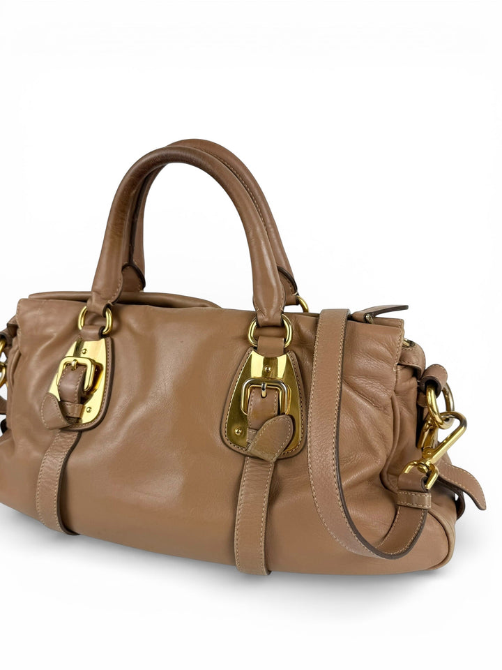 2010s Prada Nappa Leather 2Way Handbag